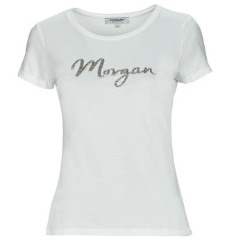 Kleidung Damen T-Shirts Morgan DGANA Weiß