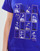 Kleidung Damen T-Shirts One Step FW10001 Blau