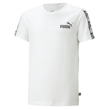 Vêtements Garçon T-shirts manches courtes Puma ESS TAPE CAMO 