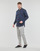 Kleidung Herren Langärmelige Hemden U.S Polo Assn. DIRK Marineblau