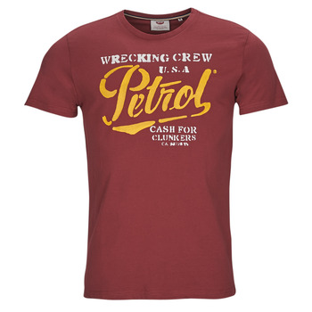 Kleidung Herren T-Shirts Petrol Industries T-Shirt SS Classic Print Bordeaux