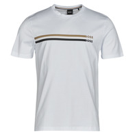 Kleidung Herren T-Shirts BOSS Tiburt 346 Weiß