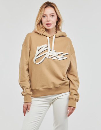 Kleidung Damen Sweatshirts BOSS Ecaisy_Logo Beige