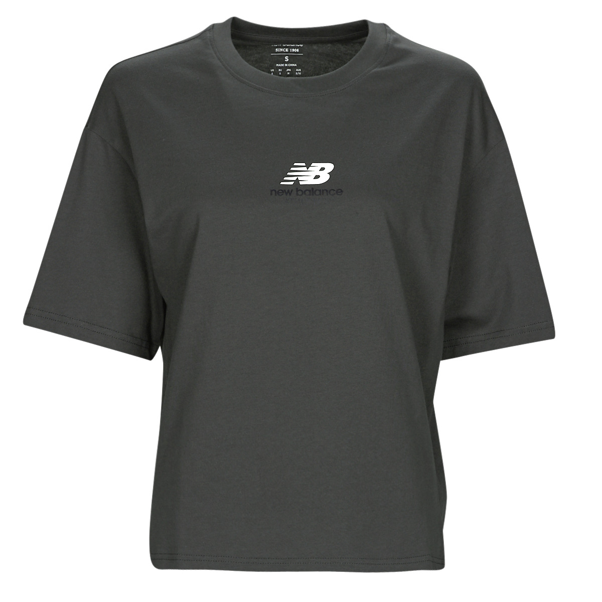 Abbigliamento Donna T-shirt maniche corte New Balance Athletics 1/4 Zip 