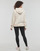 Kleidung Damen Sweatshirts New Balance Essentials Stacked Logo Hoodie Beige