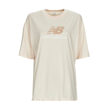Abbigliamento Donna T-shirt maniche corte New Balance Essentials Stacked Logo T-Shirt 