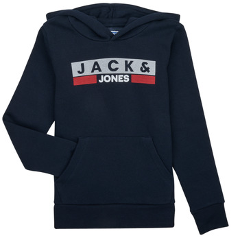 Kleidung Jungen Sweatshirts Jack & Jones JJECORP LOGO SWEAT Marineblau