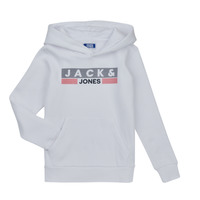 Kleidung Jungen Sweatshirts Jack & Jones JJECORP LOGO SWEAT Weiß