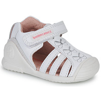 Schuhe Mädchen Sandalen / Sandaletten Biomecanics 232101 Weiß