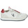 Schuhe Herren Sneaker Low Calvin Klein Jeans RUNNER SOCK LACEUP NY-LTH Weiß / Rot