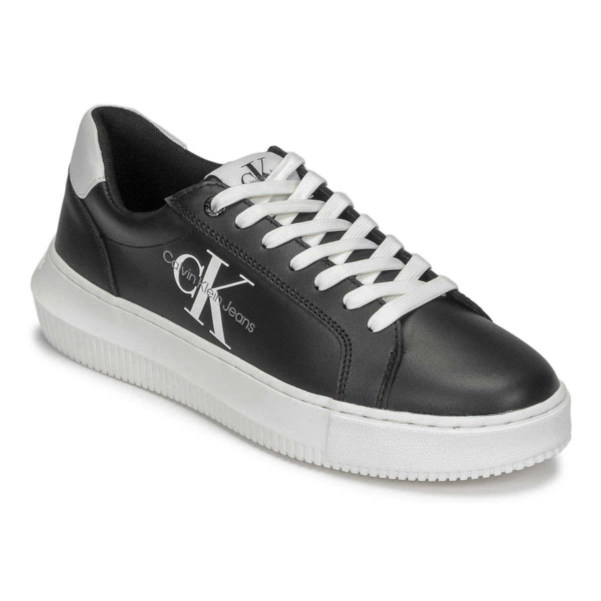 Chaussures Femme Baskets basses Calvin Klein Jeans CHUNKY CUPSOLE LACEUP MON LTH WN 