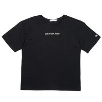 Vêtements Fille T-shirts manches courtes Calvin Klein Jeans CKJ LOGO BOXY T-SHIRT 