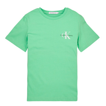 Vêtements Garçon T-shirts manches courtes Calvin Klein Jeans CHEST MONOGRAM TOP 