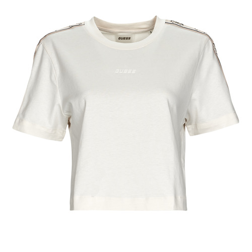 Abbigliamento Donna T-shirt maniche corte Guess BRITNEY CROP TEE 