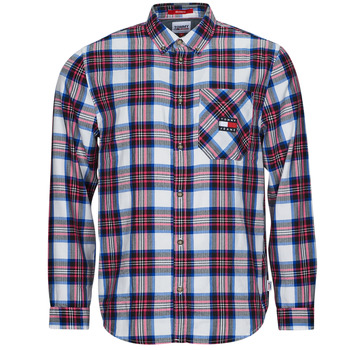 Abbigliamento Uomo Camicie maniche lunghe Tommy Jeans TJM RELAXED FLANNEL SHIRT 