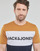 Vêtements Homme T-shirts manches courtes Jack & Jones JJELOGO BLOCKING TEE SS 