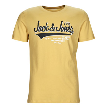 Kleidung Herren T-Shirts Jack & Jones JJELOGO TEE SS O-NECK Gelb
