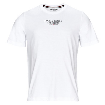 Kleidung Herren T-Shirts Jack & Jones JPRBLUARCHIE SS TEE CREW NECK Weiß