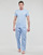 Kleidung Pyjamas/ Nachthemden Polo Ralph Lauren SLEEPWEAR-PJ PANT-SLEEP-BOTTOM Blau / Weiß