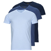 Kleidung Herren T-Shirts Polo Ralph Lauren UNDERWEAR-S/S CREW-3 PACK-CREW UNDERSHIRT Blau / Marineblau / Blau