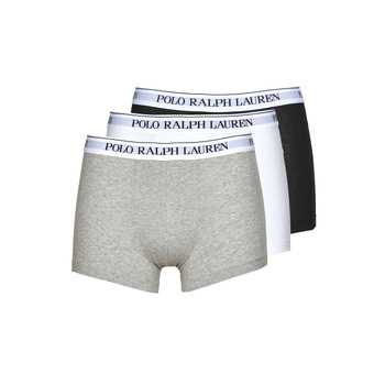 Unterwäsche Herren Boxer Polo Ralph Lauren UNDERWEAR-CLSSIC TRUNK-3 PACK-TRUNK Grau / Weiß
