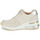 Schuhe Damen Sneaker Low Tom Tailor 5393802 Beige / Silbrig