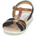 Schuhe Damen Sandalen / Sandaletten Tom Tailor 5394901 Marineblau / Braun,