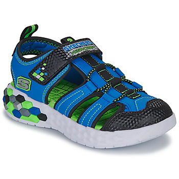 Schuhe Jungen Sportliche Sandalen Skechers MEGA-SPLASH 2.0 Blau