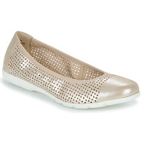 Schuhe Damen Ballerinas Caprice 22151 Golden