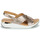 Schuhe Damen Sandalen / Sandaletten Caprice 28702 Golden / Weiß