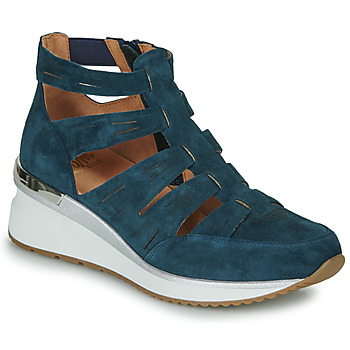 Schuhe Damen Sneaker High Mam'Zelle VACANO Marineblau / Weiß