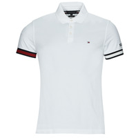 Vêtements Homme Polos manches courtes Tommy Hilfiger FLAG CUFF SLEEVE LOGO SLIM FIT 