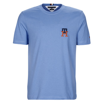 Kleidung Herren T-Shirts Tommy Hilfiger ESSENTIAL MONOGRAM TEE Blau