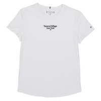 Kleidung Mädchen T-Shirts Tommy Hilfiger TOMMY GRAPHIC TEE S/S Weiß