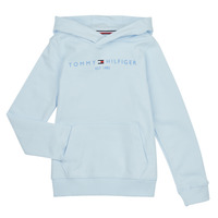 Kleidung Kinder Sweatshirts Tommy Hilfiger U ESSENTIAL HOODIE Blau