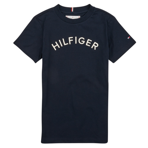 Abbigliamento Unisex bambino T-shirt maniche corte Tommy Hilfiger U HILFIGER ARCHED TEE 