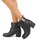 Chaussures Femme Bottines Strategia MAULIN Noir