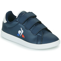 Schuhe Kinder Sneaker Low Le Coq Sportif COURTSET PS Marineblau