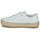 Schuhe Damen Sneaker Low MTNG 60008B Weiß / Silbrig