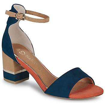 Schuhe Damen Sandalen / Sandaletten Marco Tozzi 2-2-28303-20-890 Blau / Orange