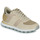 Schuhe Damen Sneaker Low Geox D SPHERICA VSERIES Beige / Golden