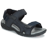Schuhe Herren Sportliche Sandalen Geox U TERRENO + GRIP Marineblau