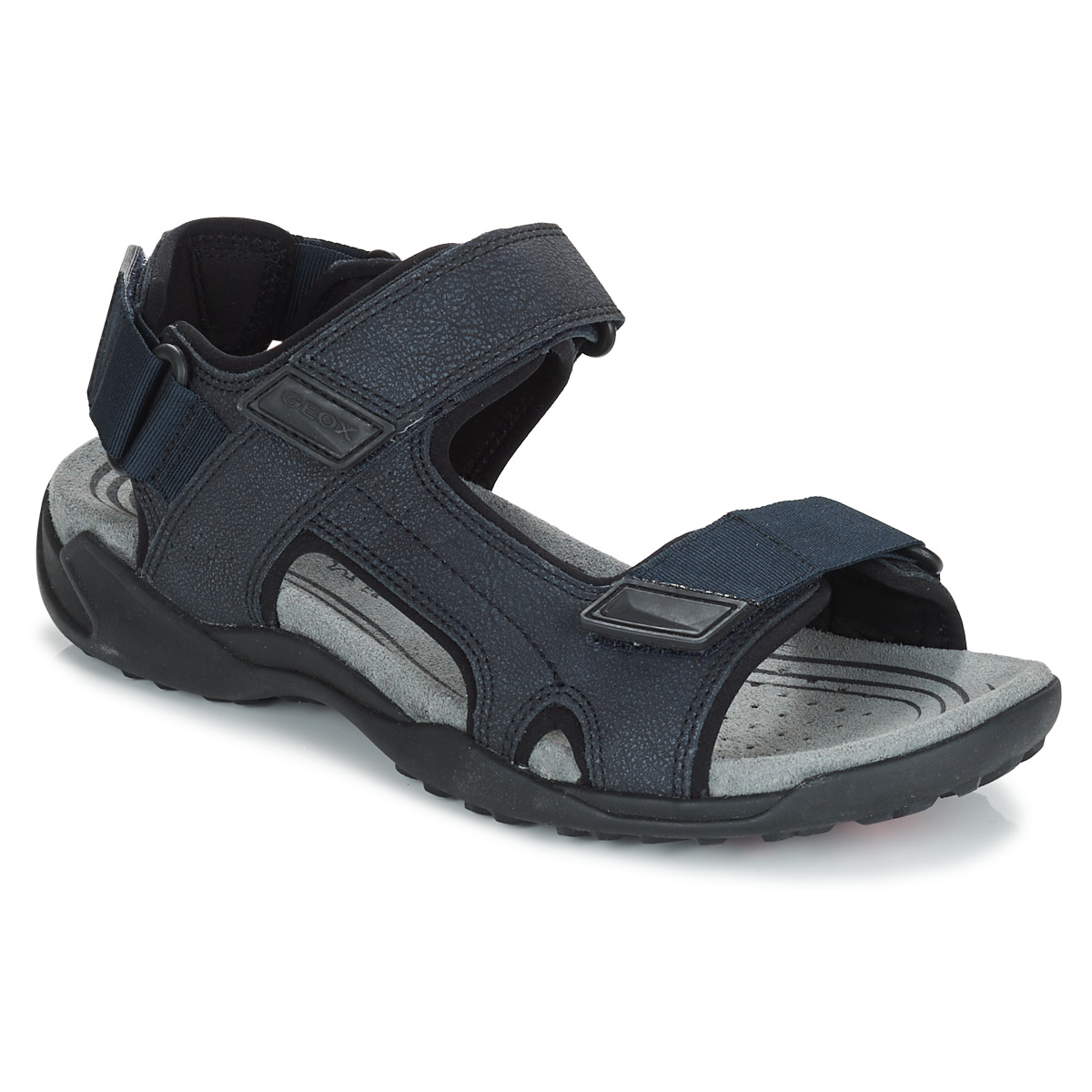 Schuhe Herren Sportliche Sandalen Geox U TERRENO + GRIP Marineblau