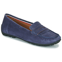 Schuhe Damen Slipper Geox D KOSMOPOLIS + GRIP Marineblau