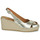 Schuhe Damen Sandalen / Sandaletten Geox D PANAREA Golden