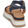 Schuhe Damen Sandalen / Sandaletten Adige CARMEN Marineblau / Silbrig