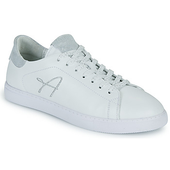 Schuhe Damen Sneaker Low Adige WALMA Weiß / Silbrig