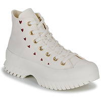 Schuhe Damen Sneaker High Converse CHUCK TAYLOR ALL STAR LUGGED 2.0 HI Weiß / Rot