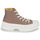 Schuhe Damen Sneaker High Converse CHUCK TAYLOR ALL STAR LUGGED 2.0 PLATFORM DENIM FASHION HI Braun, / Gelb