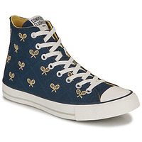 Schuhe Herren Sneaker High Converse CHUCK TAYLOR ALL STAR-CONVERSE CLUBHOUSE Marineblau / Gelb